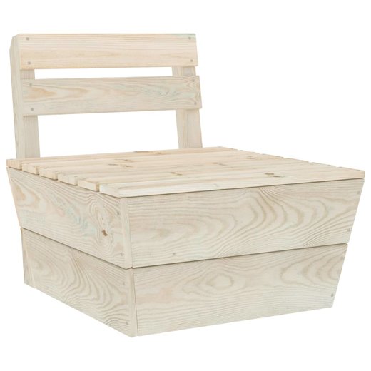 Garten-Palettensofa 4-Sitzer Imprgniertes Fichtenholz