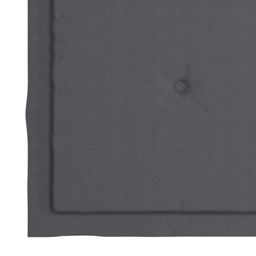 Regiesthle mit Kissen 4 Stk. Grau Massivholz Akazie