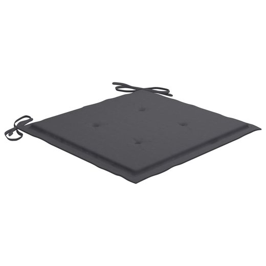 Klappbare Gartensthle 4 Stk. mit Sitzkissen Massivholz Akazie
