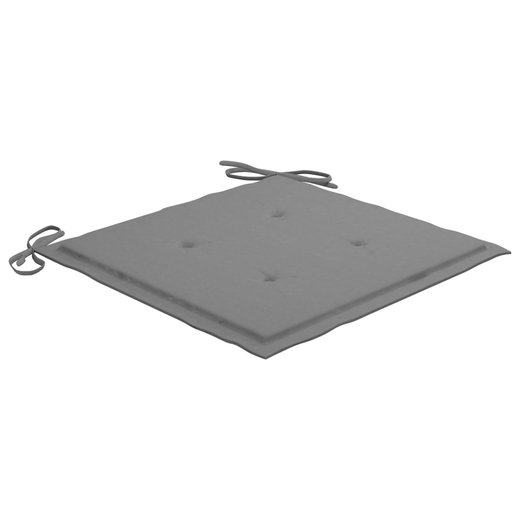 Klappbare Gartensthle 4 Stk. mit Kissen Massivholz Akazie