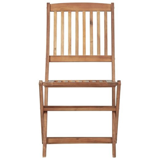 Klappbare Gartensthle 6 Stk. mit Kissen Massivholz Akazie