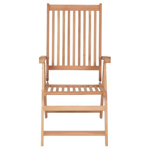Verstellbare Gartensthle 6 Stk. Massivholz Teak