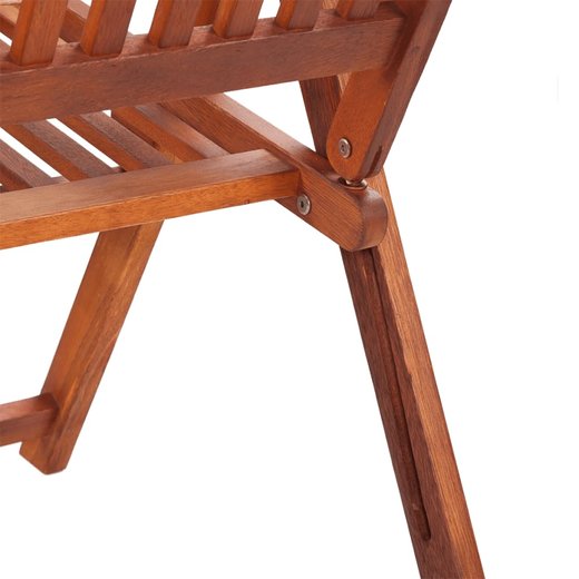 Gartensthle 2 Stk. Klappbar Akazie Massivholz Braun