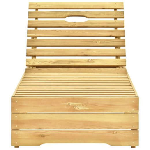 Sonnenliege Grn Imprgniertes Kiefernholz