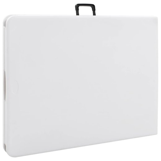 Gartentisch Klappbar Wei 180 x 72 x 72 cm HDPE
