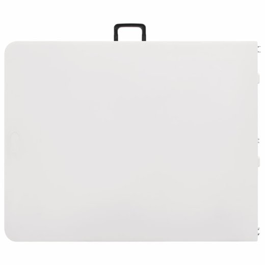 Gartentisch Klappbar Wei 180 x 72 x 72 cm HDPE