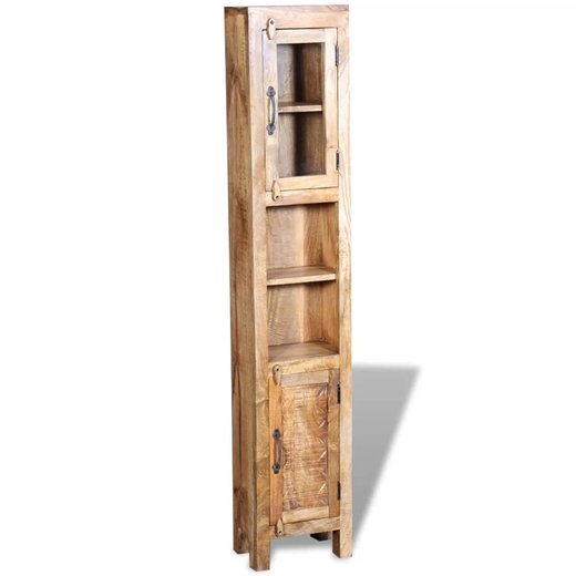 Badkommode mit Spiegel und 2 Badschrnke Massivholz Mango