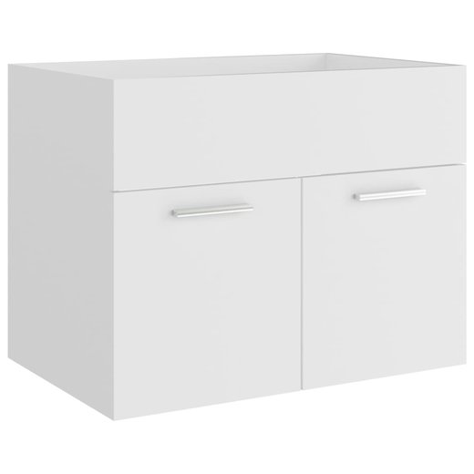 Waschbeckenunterschrank Wei 60x38,5x46 cm Spanplatte