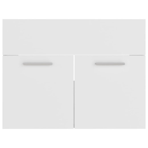 Waschbeckenunterschrank Wei 60x38,5x46 cm Spanplatte
