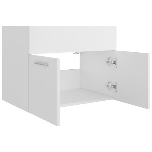 Waschbeckenunterschrank Wei 60x38,5x46 cm Spanplatte