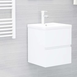 Waschbeckenunterschrank Wei 41x38,5x45 cm Spanplatte