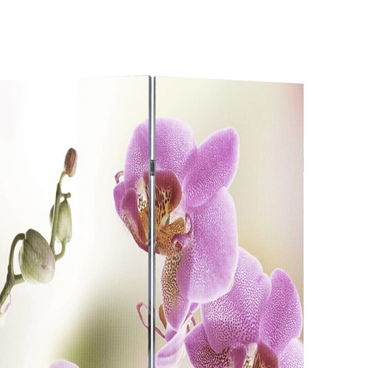 Raumteiler klappbar 240 x 170 cm Blume