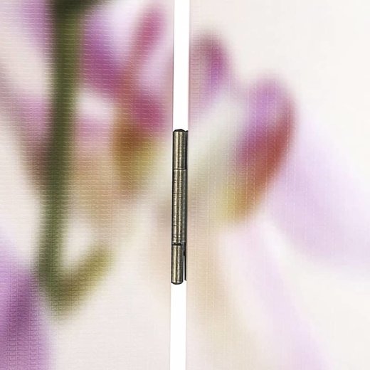 Raumteiler klappbar 240 x 170 cm Blume