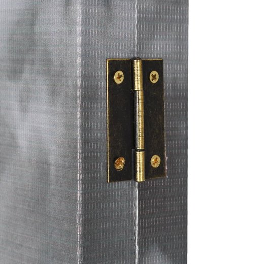 Raumteiler klappbar 160 x 170 cm London Bus Schwarz-Wei