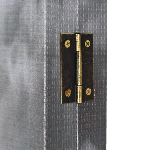 Raumteiler klappbar 228 x 170 cm London Bus Schwarz-Wei