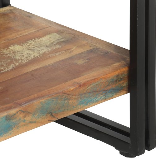 Bcherregal 5 Fcher 90x30x180 cm Altholz Massiv