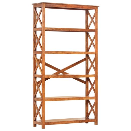 Bcherregal 100x30x180 cm Akazie Massivholz Palisander-Finish
