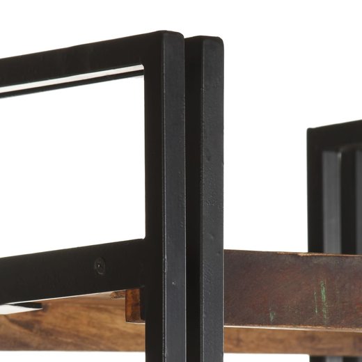 Bcherregal 5 Fcher 40x30x180 cm Altholz Massiv