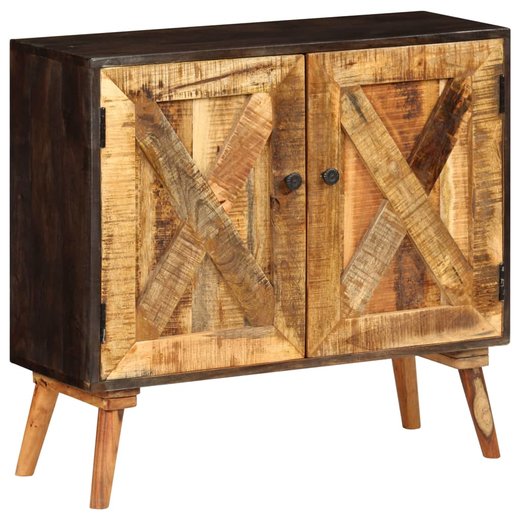 Sideboard aus massivem Mangoholz 85x30x75 cm