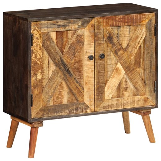Sideboard aus massivem Mangoholz 85x30x75 cm