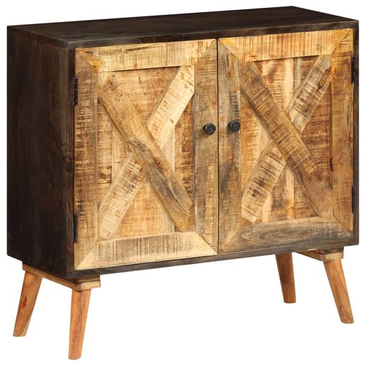 Sideboard aus massivem Mangoholz 85x30x75 cm