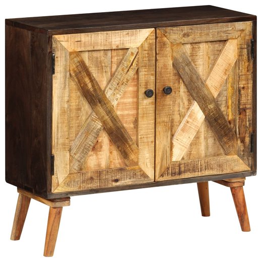 Sideboard aus massivem Mangoholz 85x30x75 cm