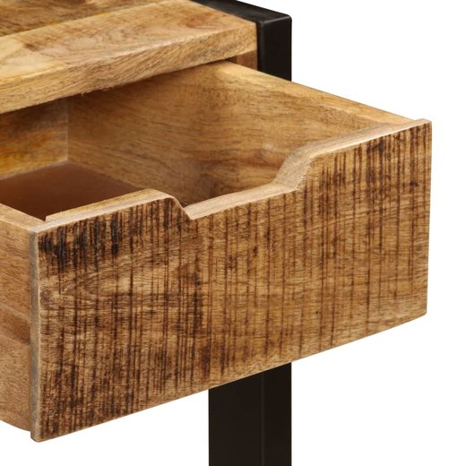 Sideboard mit 3 Schubladen 110 x 35 x 75 cm Massivholz Mango