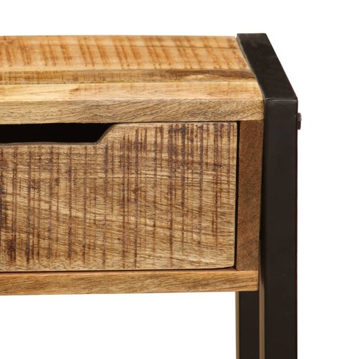 Sideboard mit 3 Schubladen 110 x 35 x 75 cm Massivholz Mango
