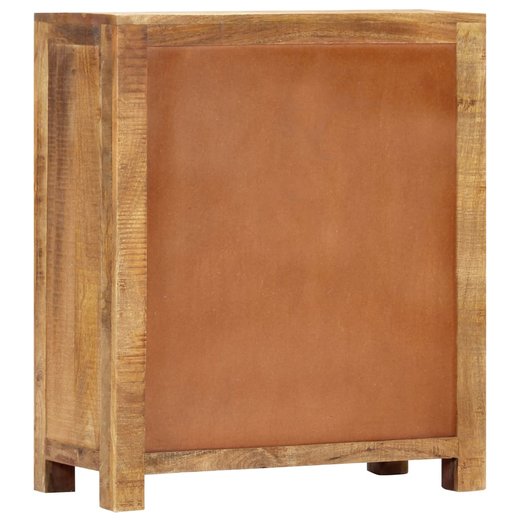 Sideboard 65 x 30 x 75 cm Massives Raues Mangoholz
