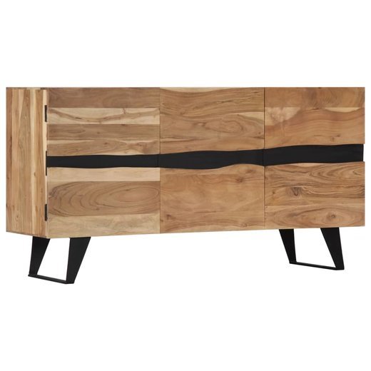 Sideboard 150 x 40 x 79 cm Akazie Massivholz