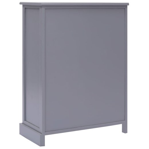 Sideboard mit 10 Schubladen Grau 1133079 cm Holz