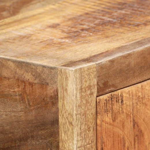Konsolentisch Golden 90x30x75 cm Altholz Massiv