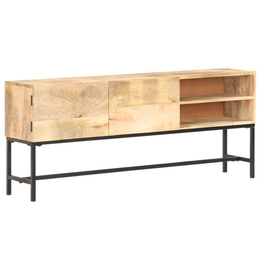 Sideboard 145x30x60 cm Mango Massivholz