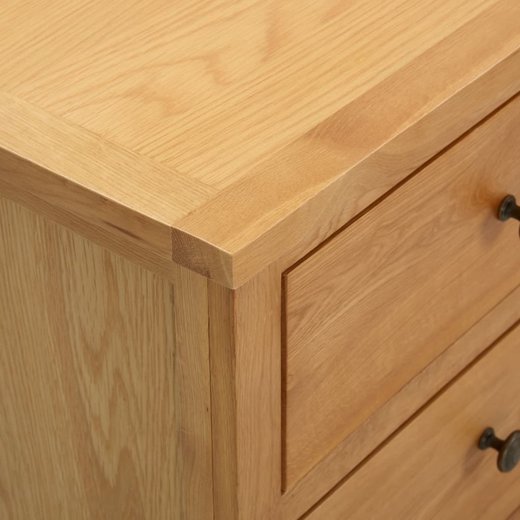 Kommode 803575 cm Massivholz Eiche