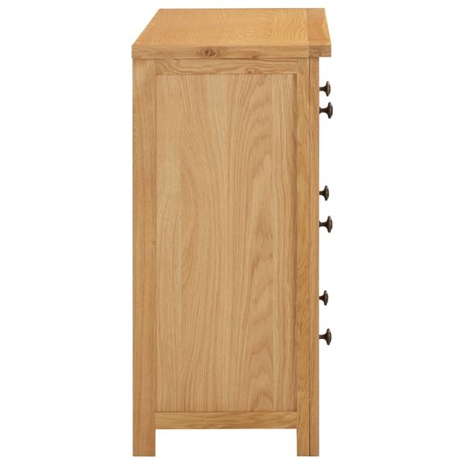 Kommode 803575 cm Massivholz Eiche