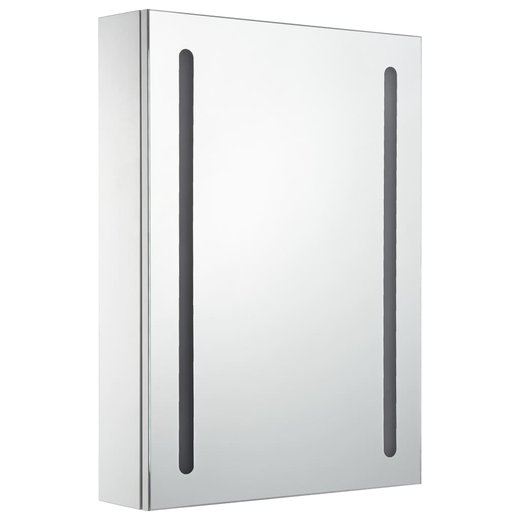 LED-Bad-Spiegelschrank 50 x 13 x 70 cm
