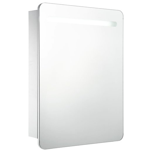 LED-Bad-Spiegelschrank 60 x 11 x 80 cm