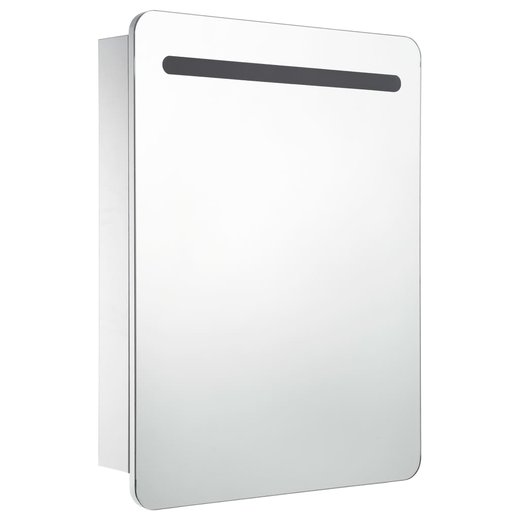 LED-Bad-Spiegelschrank 60 x 11 x 80 cm