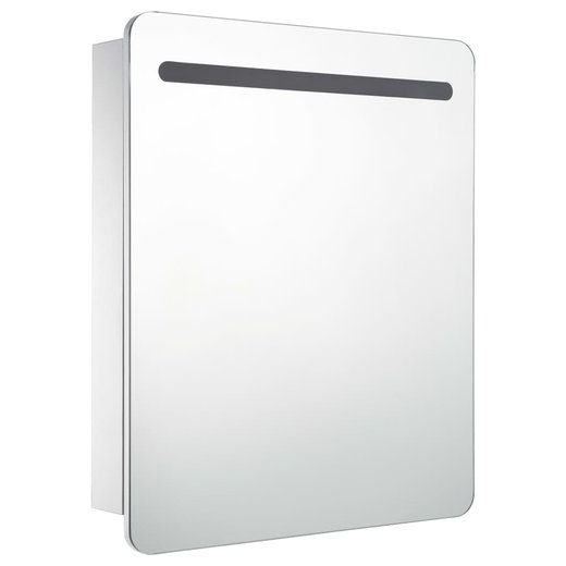 LED-Bad-Spiegelschrank 68 x 9 x 80 cm
