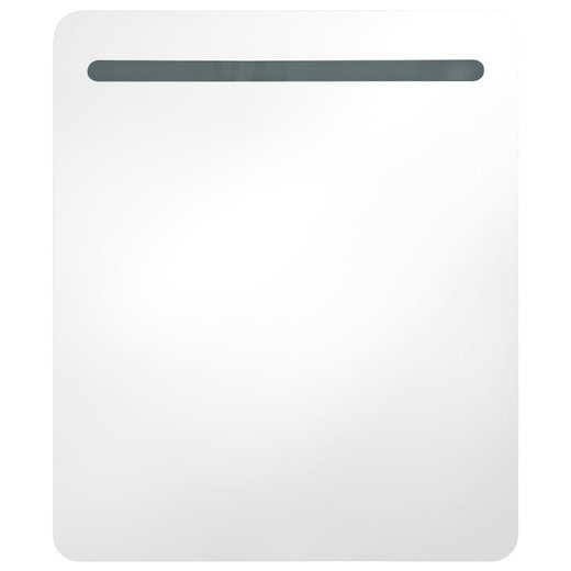 LED-Bad-Spiegelschrank 68 x 9 x 80 cm