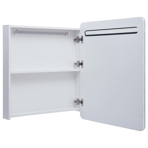 LED-Bad-Spiegelschrank 68 x 9 x 80 cm