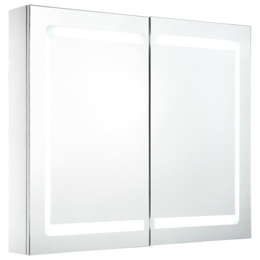 LED-Bad-Spiegelschrank 80 x 12,2 x 68 cm
