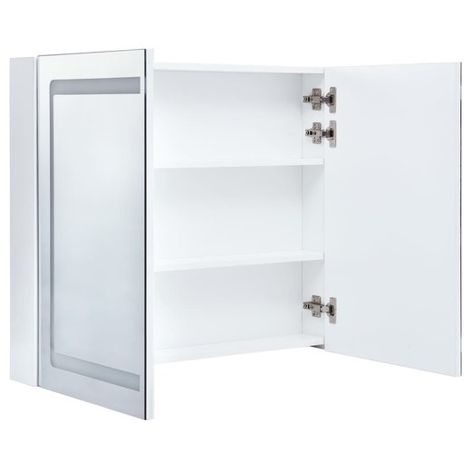 LED-Bad-Spiegelschrank 80 x 12,2 x 68 cm