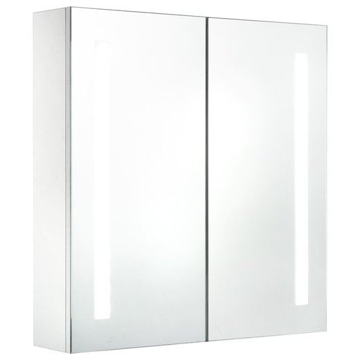 LED-Bad-Spiegelschrank 62 x 14 x 60 cm