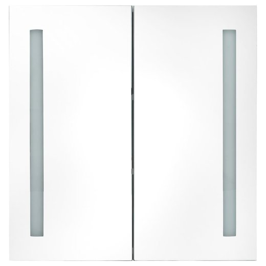 LED-Bad-Spiegelschrank 62 x 14 x 60 cm