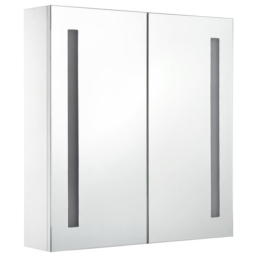 LED-Bad-Spiegelschrank 62 x 14 x 60 cm