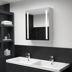 LED-Bad-Spiegelschrank 62 x 14 x 60 cm