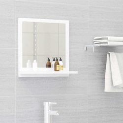 Badspiegel Wei 40x10,5x37 cm Spanplatte