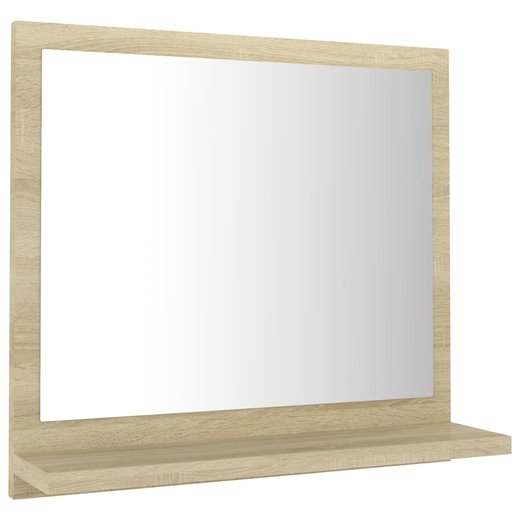 Badspiegel Sonoma-Eiche 40x10,5x37 cm Spanplatte