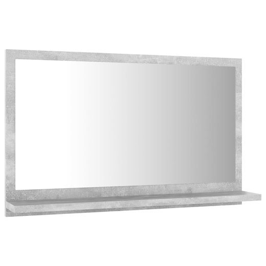 Badspiegel Betongrau 60x10,5x37 cm Spanplatte